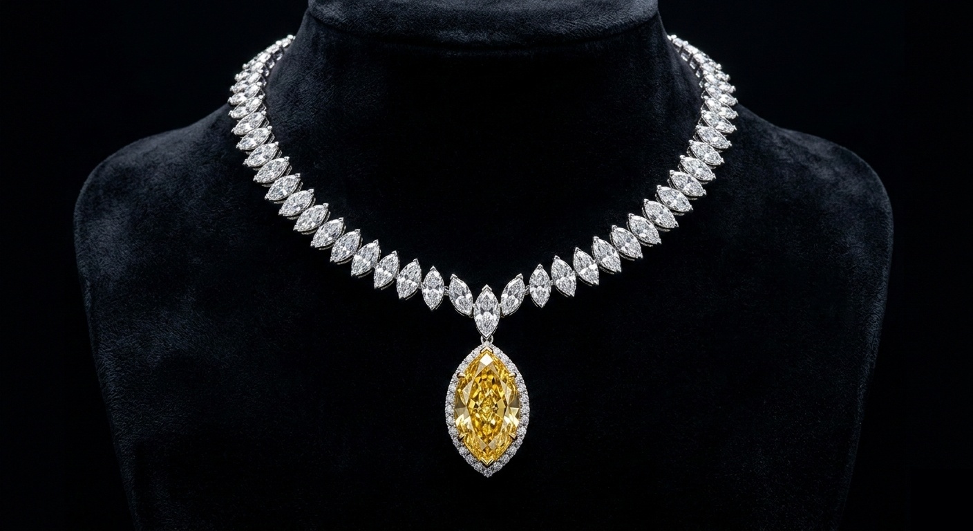 NOCTYR ダイヤモンドネックレス